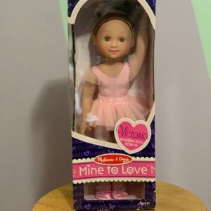 Victoria Ballerina Doll 14”
